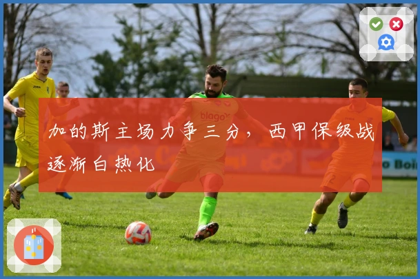 加的斯主场力争三分,西甲保级战逐渐白热化